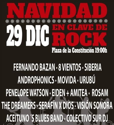 15 grupos onubenses interpretarán los villancicos de siempre en clave de rock en la Plaza de la Constitución
