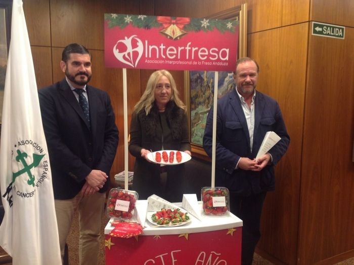 'Campanadas con fresas' respaldará la labor solidaria de la Asociación España de Lucha contra el Cáncer de Huelva