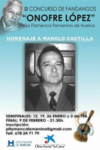 La Peña Flamenca Femenina acogerá el III Concurso de Fandangos 'Onofre López'