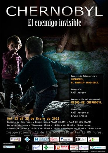 La Casa Colón acoge una exposición y un documental sobre Chernobyl a beneficio de niños afectados por la radiación