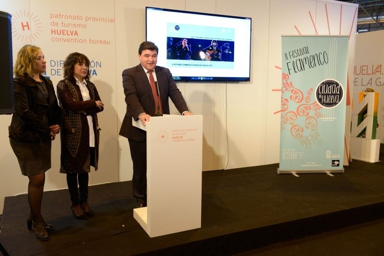 Huelva presenta en Fitur su Capitalidad Gastronómica, la Semana Santa y la página web del Festival Flamenco