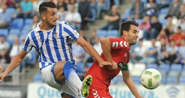 Los lectores de huelva24.com desean que Rubén Mesa sea el delantero titular contra el Extremadura