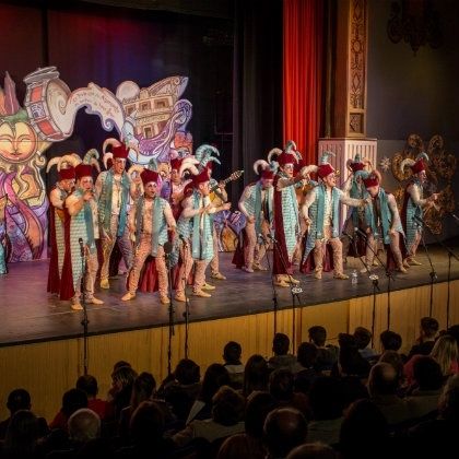 La chirigota 'Los webones de los Malecones' abre el telón del Concurso del Carnaval de Ayamonte
