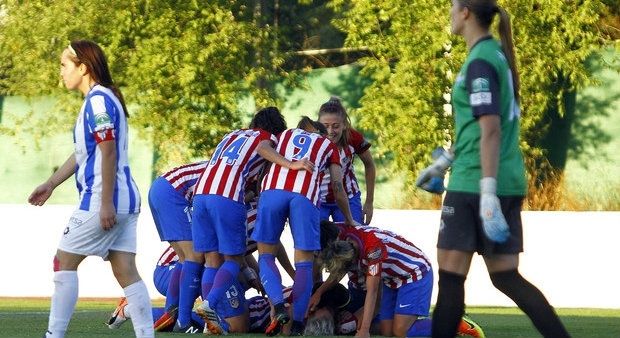 El Atlético de Madrid, próximo rival del Sporting Huelva, es el rey de todo