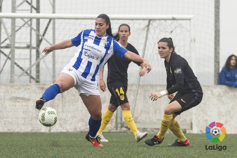 Un combativo Sporting Huelva se queda sin gasolina ante el líder Atlético de Madrid (2-3)