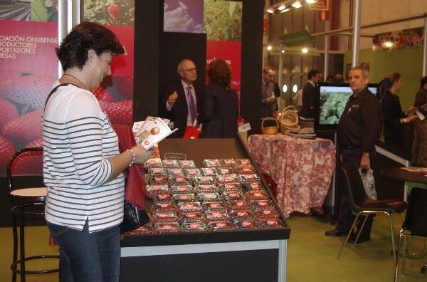 Grandes cadenas nacionales de supermercados se interesan pos la berries onubenses