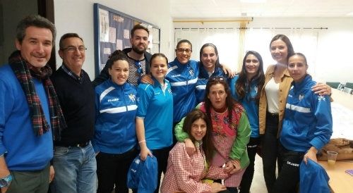 El Sporting Huelva visita los colegios Fray Claudio de Trigueros, Manuel Siurot y CEIP El Andaluz
