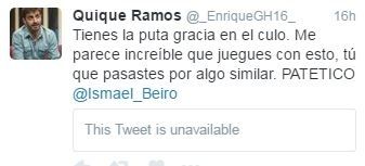 El runrún: El último susto de Quique GH