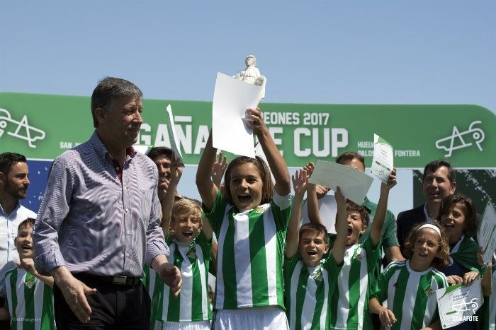 El Betis gana la Gañafote Cup alevín