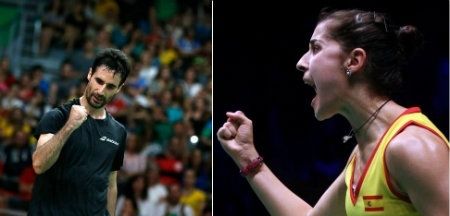 Carolina Marín y Pablo Abián buscan desde este miércoles medalla en el Europeo