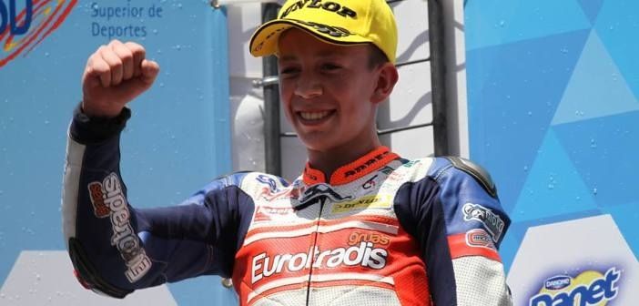 El joven piloto onubense ‘Paquito’ correrá la nueva ‘European Talent Cup’