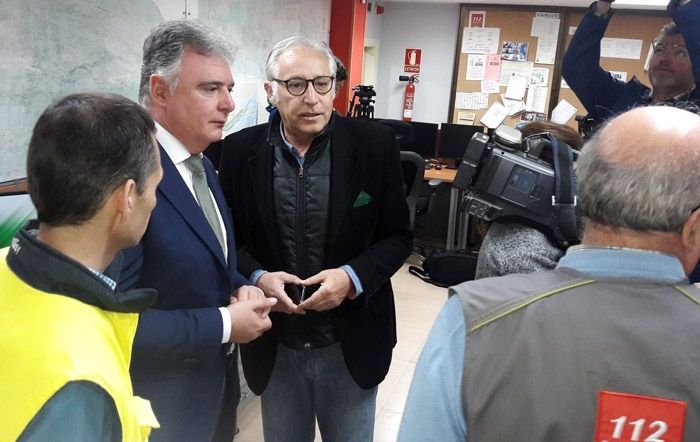 La Junta pide prudencia y calma a la ciudadanía ante el aviso naranja por lluvias