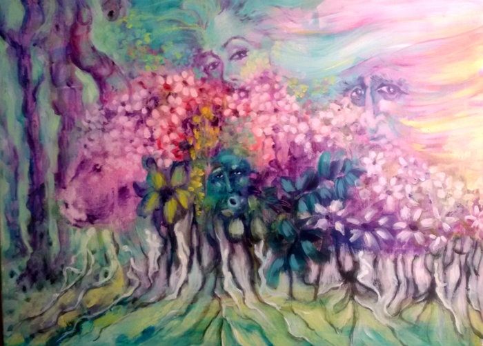 Antonia María Peralto muestra los 'Colores' de su escultura, pintura y grabado en Bollullos