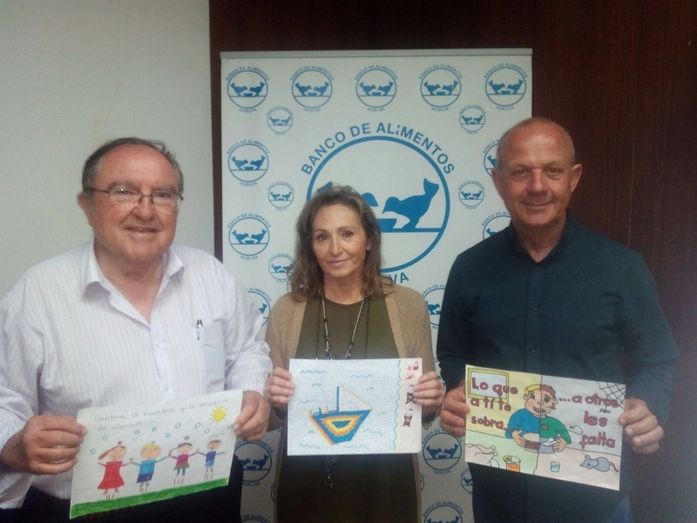 Tres alumnos de colegios onubenses participarán en en el Certamen Nacional de Dibujo del Banco de Alimentos