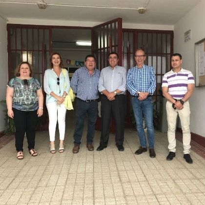 Obras de mejora y modernización en el colegio Triana de Trigueros