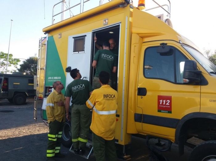 Dos de los tres focos del incendio, perimetrados