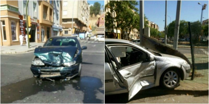 Un accidente en la capital deja tres heridos leves