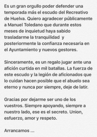 El Recre anuncia las renovaciones por un año más de Rafa de Vicente y Alejandro Zambrano