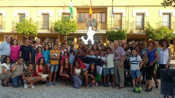 Un total de 17 menores saharauis llegan a Aljaraque para pasar el verano