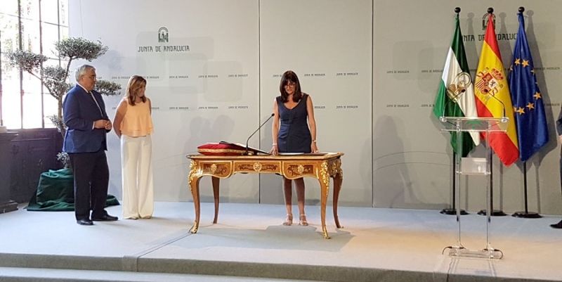 María Antonia Peña asume su cargo como rectora de la Universidad de Huelva