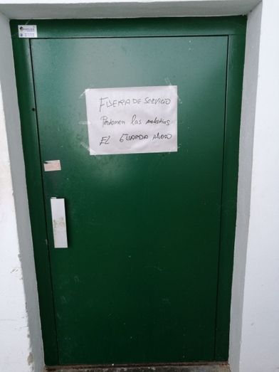 El mercado de Almonte, en estado precario