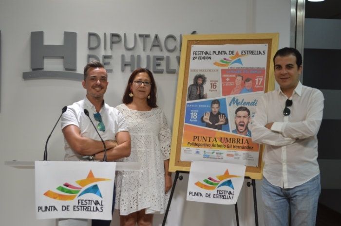El festival 'Punta de Estrellas' llegará a Punta Umbría el próximo mes de agosto