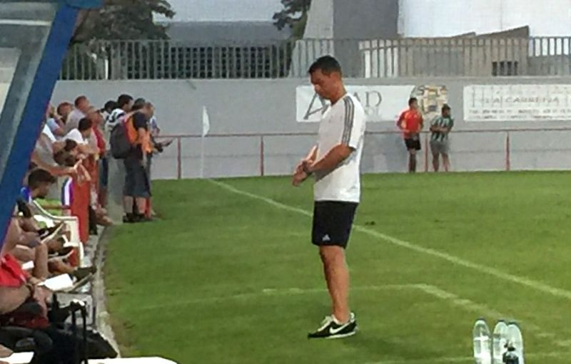 El Recreativo vence a la AD Cartaya (0-2) en el primer partido de Casquero como entrenador