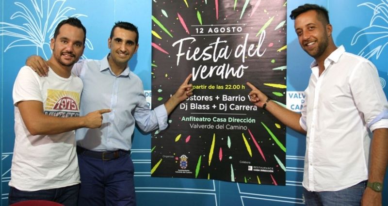 Los grupos valverdeños Impostores y Barrio Viejo encabezan el cartel de la Fiesta del Verano 2017