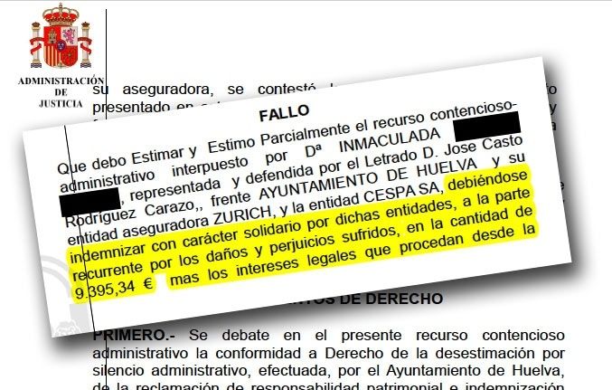 Condenan al Ayuntamiento por los daños que se produjo una mujer al resbalar con excrementos de perro
