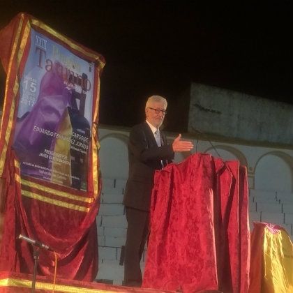 Eduardo Fernández Jurado pregona la Feria Taurina de Valverde del Camino