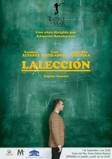 Punta Umbría acoge el preestreno de 'La Lección', de Ionesco, previa a su presentación en Madrid