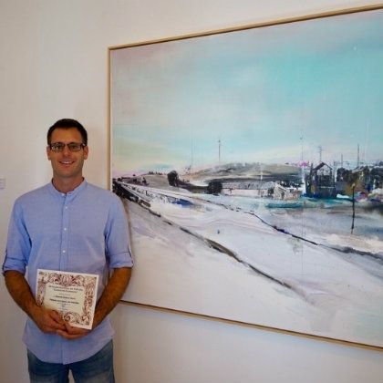 Eduardo Gómez conquista el Premio Nacional de Pintura 'Ciudad de Ayamonte'