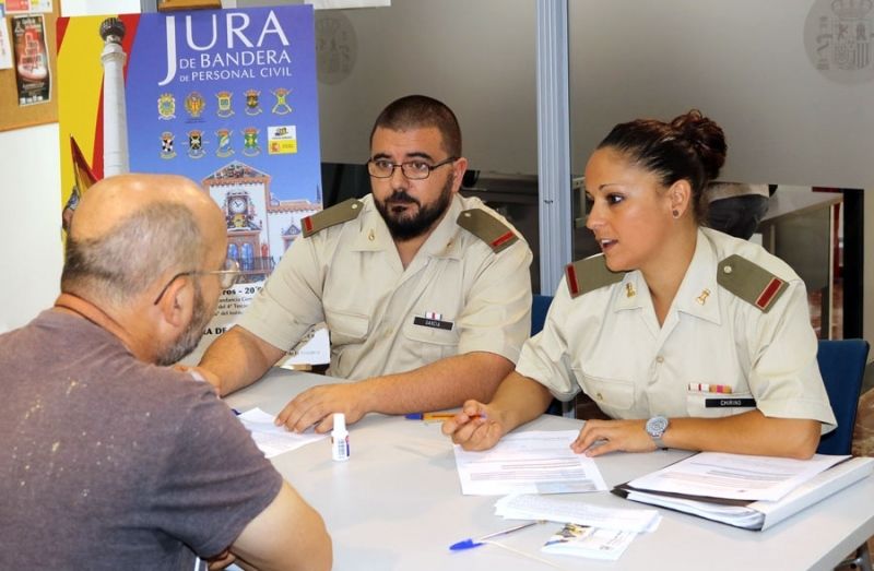 La Subdelegación habilita un punto de inscripción para la Jura de Bandera Civil de Palos