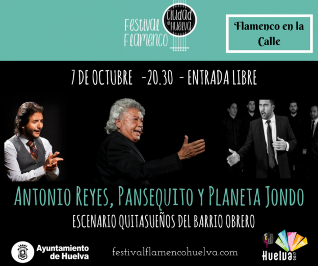 Antonio Reyes, Pansequito y Planeta Jondo llegan este sábado al escenario ‘Quitasueños’
