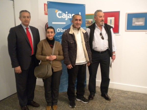 Acuarelas de pacientes en la Fundación Cajasol