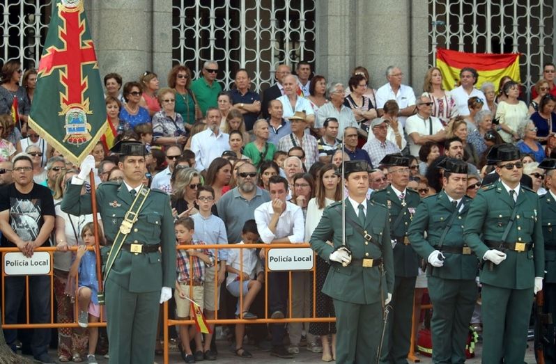 Grávalos: “Estamos orgullosos de nuestra Guardia Civil por defender la unidad de España”