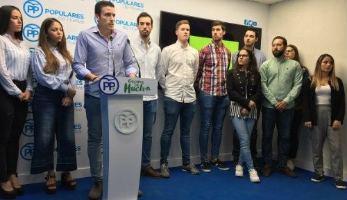 Adrián Cano presenta su candidatura a la Presidencia de NNGG del PP de Huelva