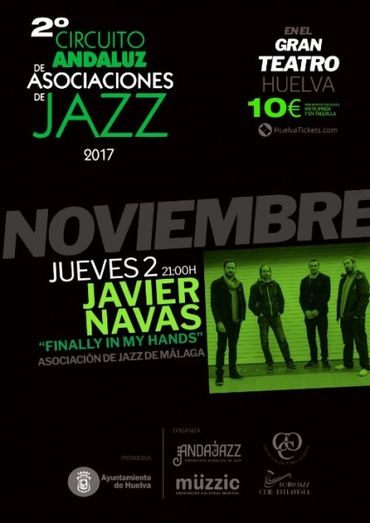 Javier Navat Quartet clausura los conciertos en Huelva del II Circuito Andaluz de Asociaciones de Jazz