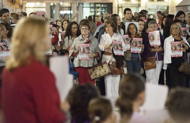 Concentración silenciosa este martes en la Plaza de las Monjas para pedir el regreso de Ruth y José