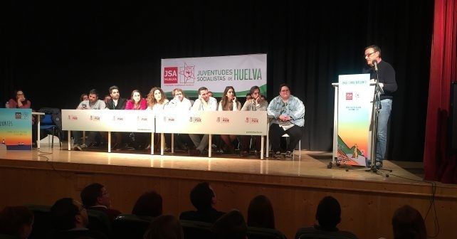 Caraballo felicita a Pablo Valdera como nuevo secretario general de JSA-Huelva y subraya que los jóvenes son un pilar básico en el PSOE