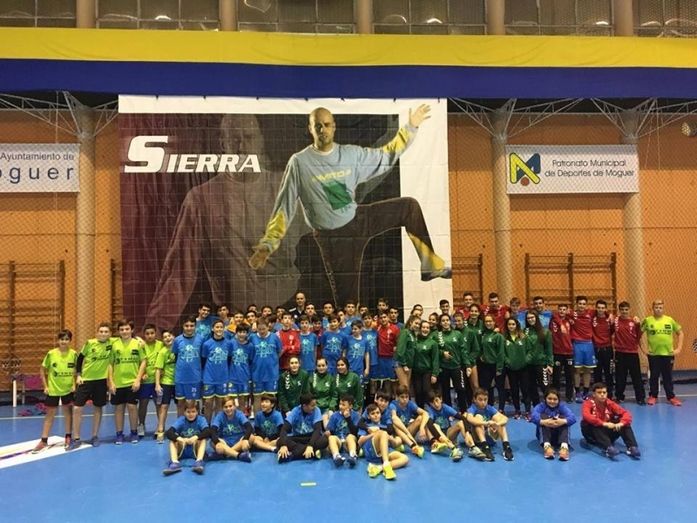 Los canteranos del PAN Moguer siguen aprendiendo de su ídolo