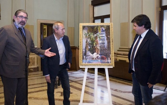 Nacho Molina y Juan Luis Rodríguez, pregonero y cartelista de las Fiestas de San Sebastián