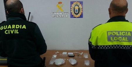 Desarticulan un punto de venta de drogas muy activo en Valverde del Camino