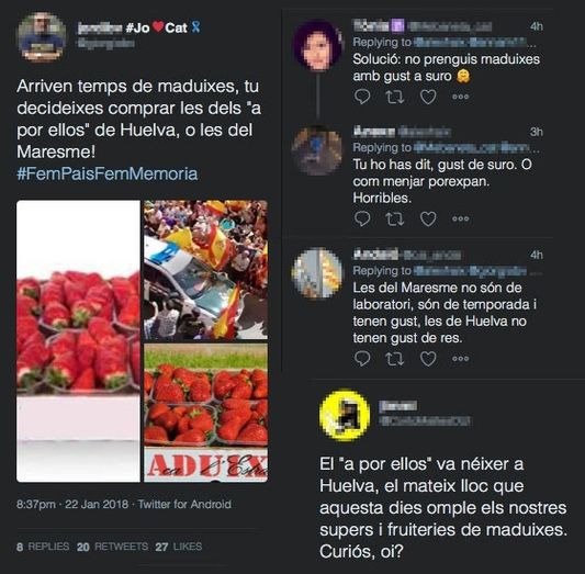 El runrún: Los 'indepes', a por la fresa de Huelva