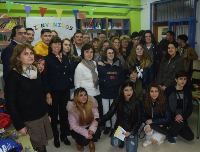 El IES La Marisma recibe a estudiantes y profesores  europeos para participar en un proyecto Erasmus +
