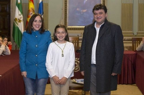 Marina González toma posesión como nueva alcaldesa infantil de Huelva