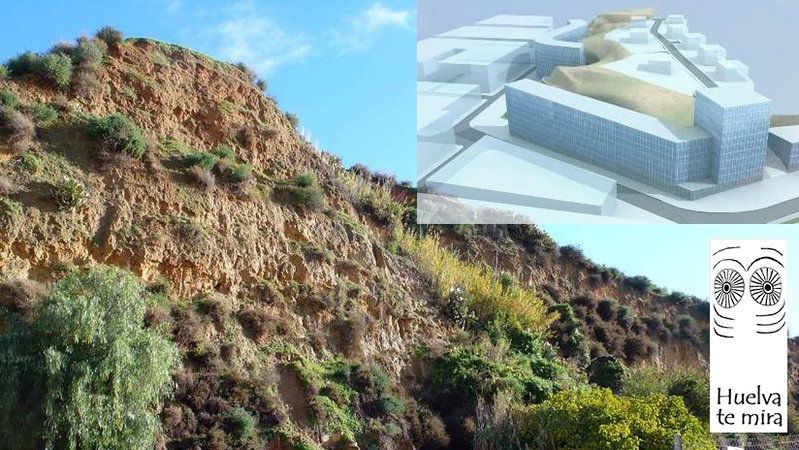 'Huelva te mira' recoge firmas para que el Ayuntamiento no permita más construcciones en los cabezos