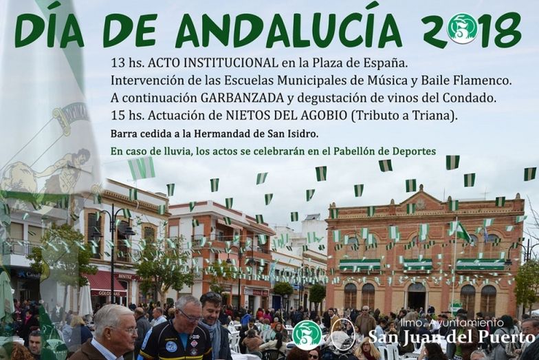 La Plaza de España de San Juan acogerá los actos del Día de Andalucía, marcados por 550 aniversario
