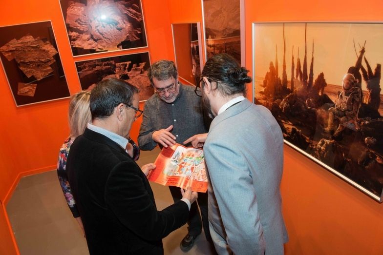 La provincia de Huelva desembarca en el ARCO más futurista con 'Gossan: Misión a Marte'