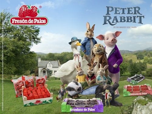 Fresón de Palos se une a Dani Rovira, Belén Cuesta y Silvia Abril en la premiere benéfica de Peter Rabbit